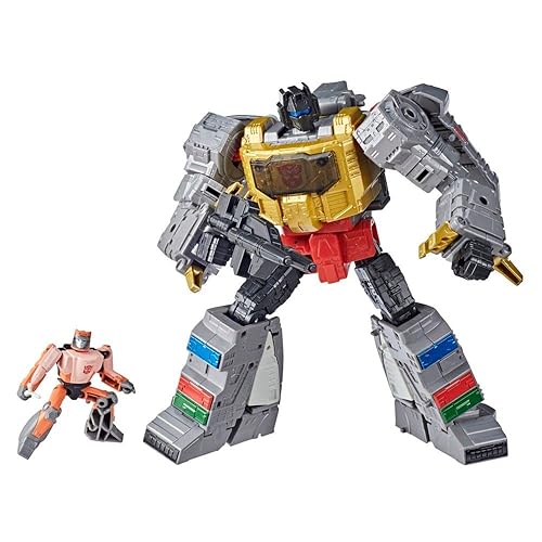 Transformers Studio Series 86-06 Leader The The Movie Grimlock and Autobot Wheelie