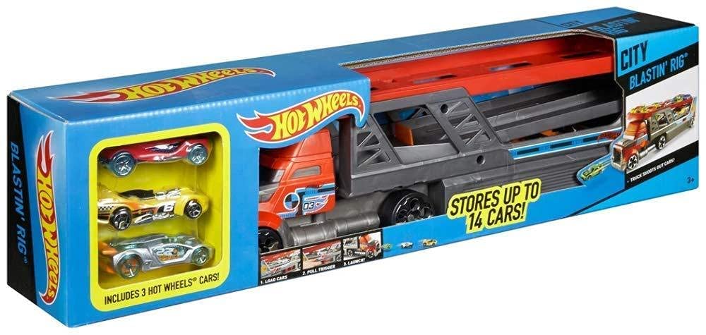 Hot Wheels Blastin' Rig Vehicle [Amazon Exclusive]