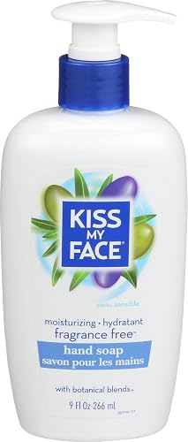 Kiss My Face, Soap Hand Liquid Fragrance Free, 9 Fl Oz Beauty & Personal Care Kiss My Face