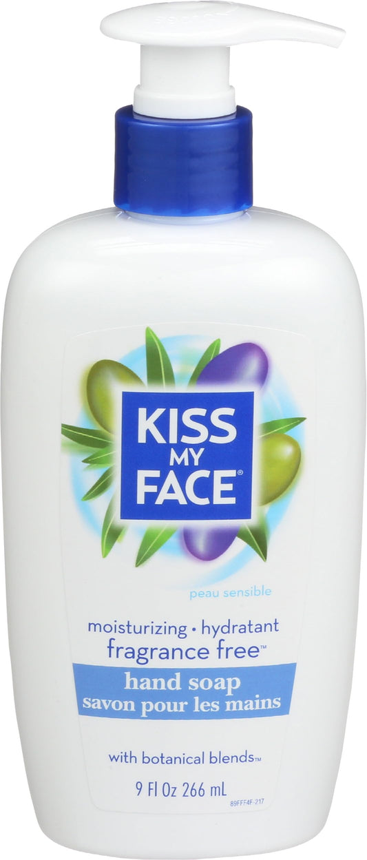 Kiss My Face, Soap Hand Liquid Fragrance Free, 9 Fl Oz Beauty & Personal Care Kiss My Face
