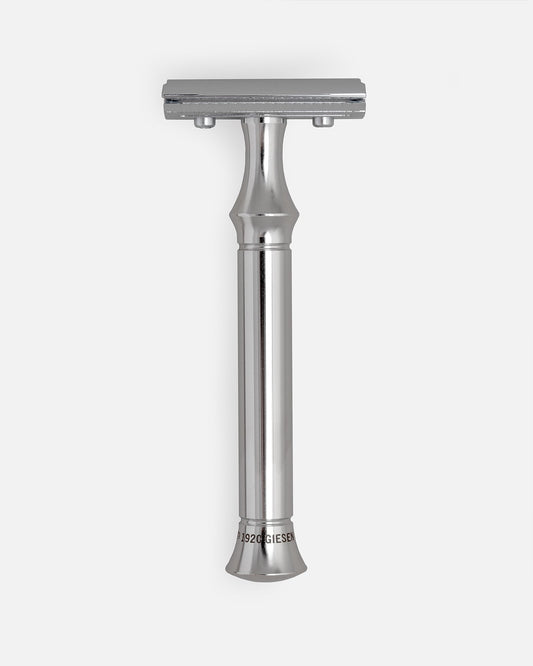 G&F - Vintage Edition Safety Razor, Stainless Steel, 10 Razor Blades Beauty and Personal Care Timor