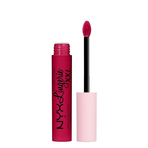 NYX PROFESSIONAL MAKEUP Lip Lingerie XXL Matte Liquid Lipstick - Stamina (Blue Red)