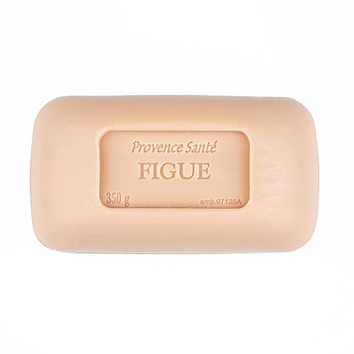 Provence Sante Luxury French Soap Bar - Moisturizing Shea Butter - Triple-milled Fig Fragrance, 12 oz