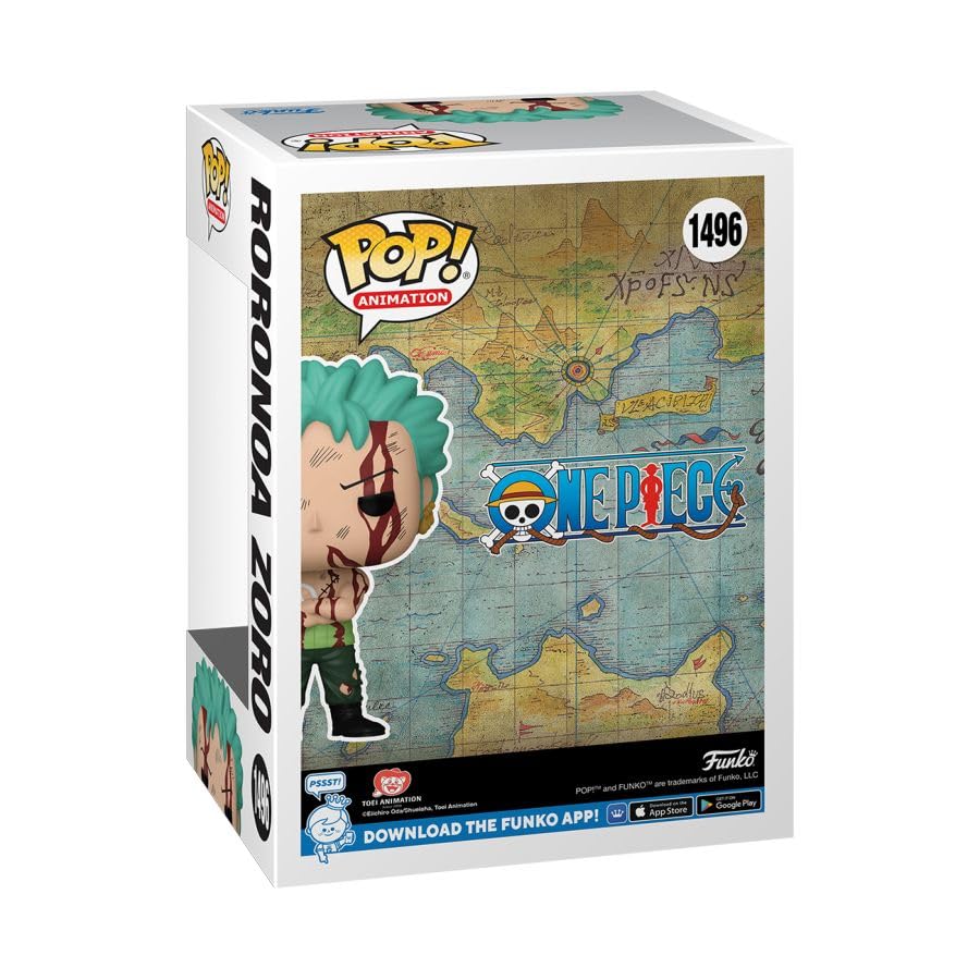 Funko One Piece Pop! Animation Roronoa Zoro Vinyl Figure Exclusive