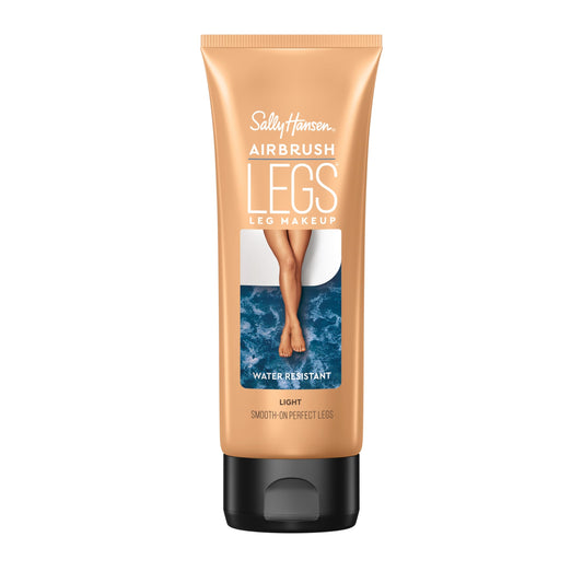 Sally Hansen Airbrush Legs Leg Makeup Lotion | Easy Application, Flawless-Looking Legs, Water-Resistant, Transfer-Proof | Light | Subtle Sun-Kissed