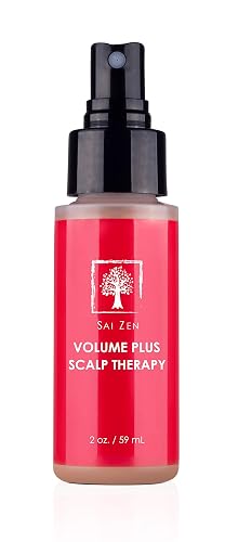 Sai Zen Volume Plus Scalp Therapy Spray | Post-Shower Hair Strengthening Formula | Made in USA | Alcohol and Paraben Free, 2 oz.