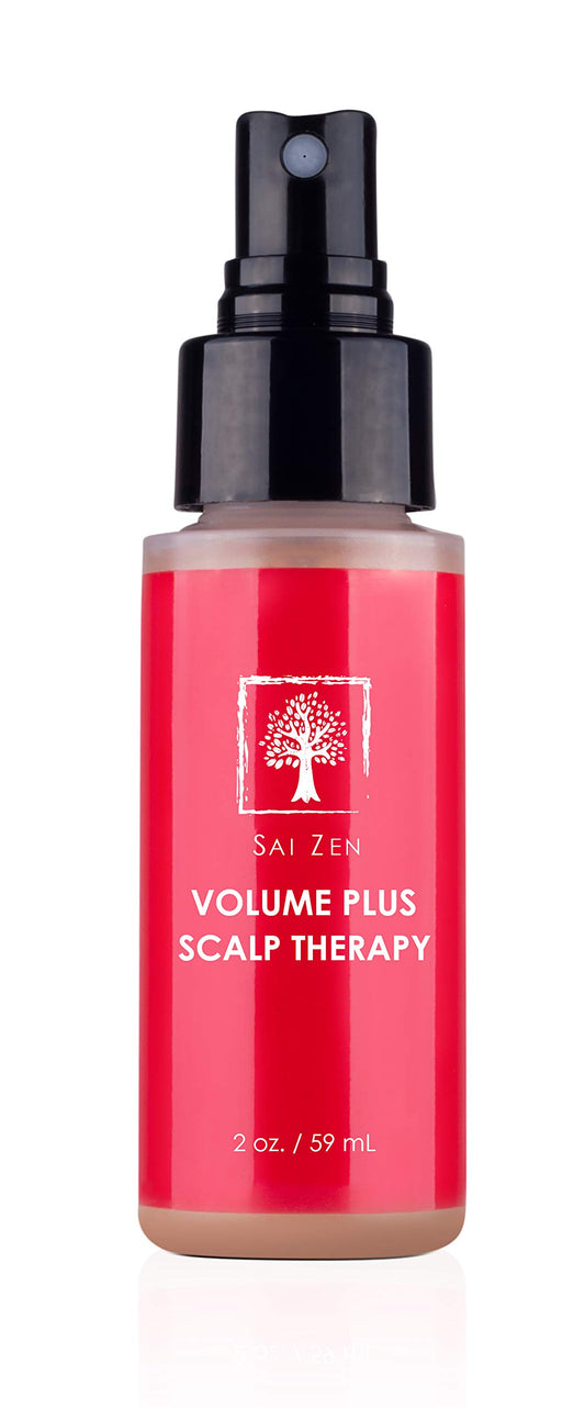 Sai Zen Volume Plus Scalp Therapy Spray | Post-Shower Hair Strengthening Formula | Made in USA | Alcohol and Paraben Free, 2 oz.