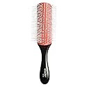 Diane Pro Nylon Pin Styling Hair Brush for Detangling, Separating, Shaping and Defining Wet Thick or Curly Hair, Glides Through Tangles with Ease