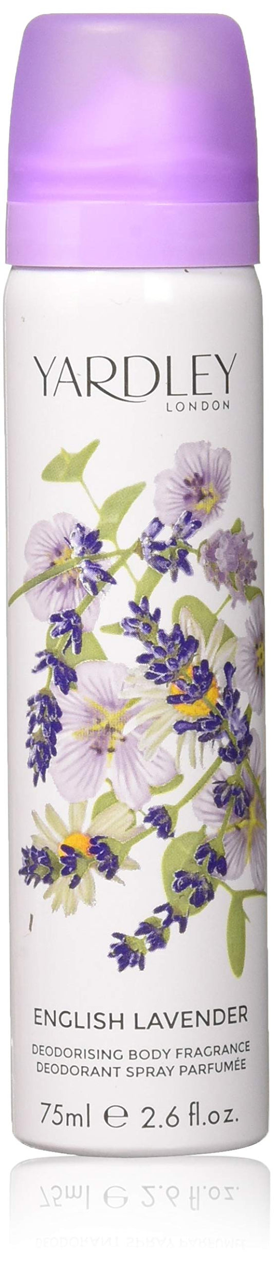 Yardley English Lavender Refreshing Body Spray 75ml by Yardley Beauty & Personal Care Yardley