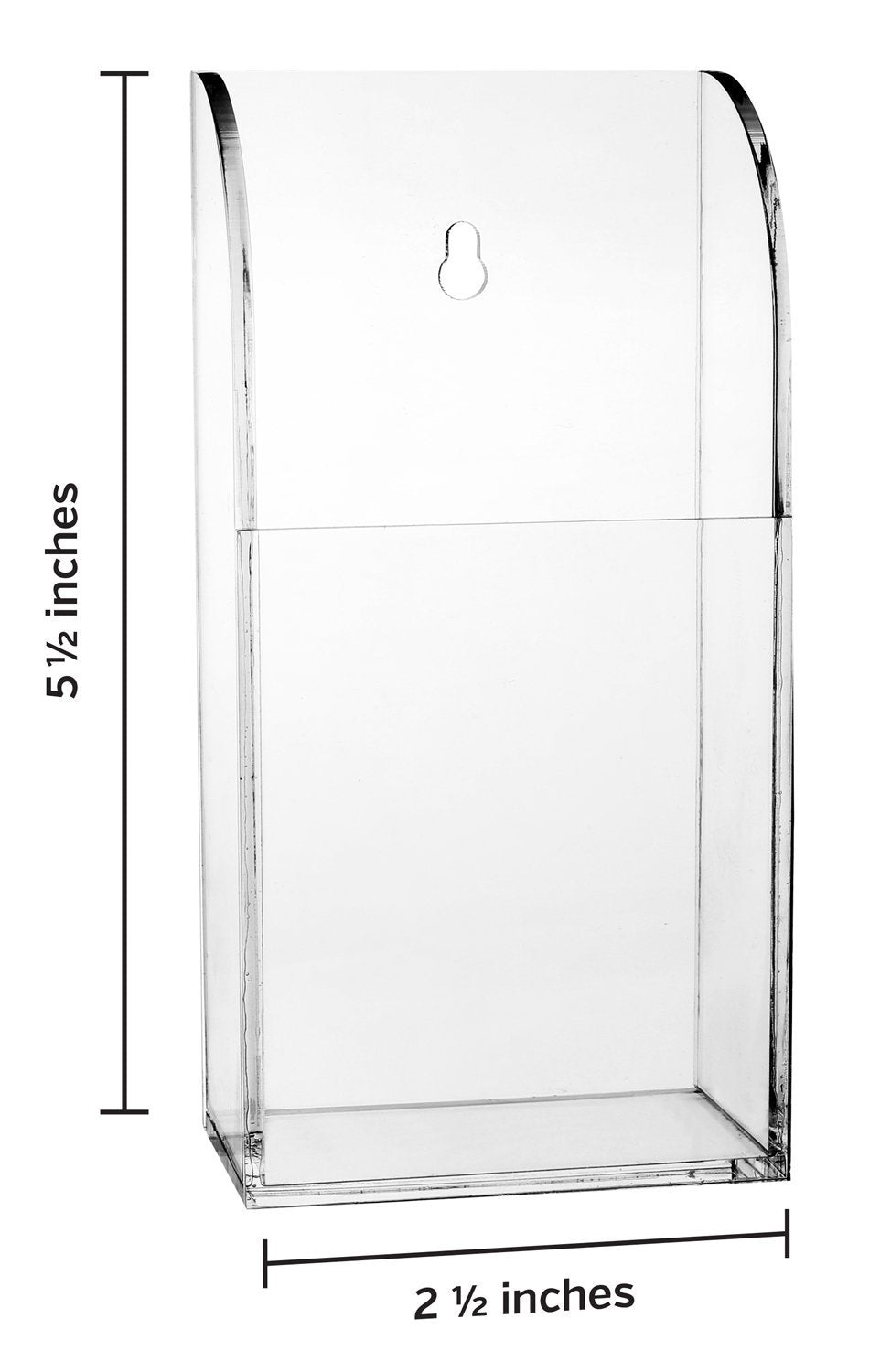 Remote Control TV Acrylic Wall Storage Box Organizer Wall-Mounted Storage Remote AC/Heating Small Remote Holder Wall Phone Storage Cases Storage Rack…
