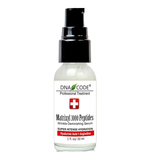 DNA Code® Matrixyl 3000 Peptide Anti Wrinkle Serum w/Argireline, Hyaluronic Acid, CoQ10 Beauty & Personal Care DNA Code