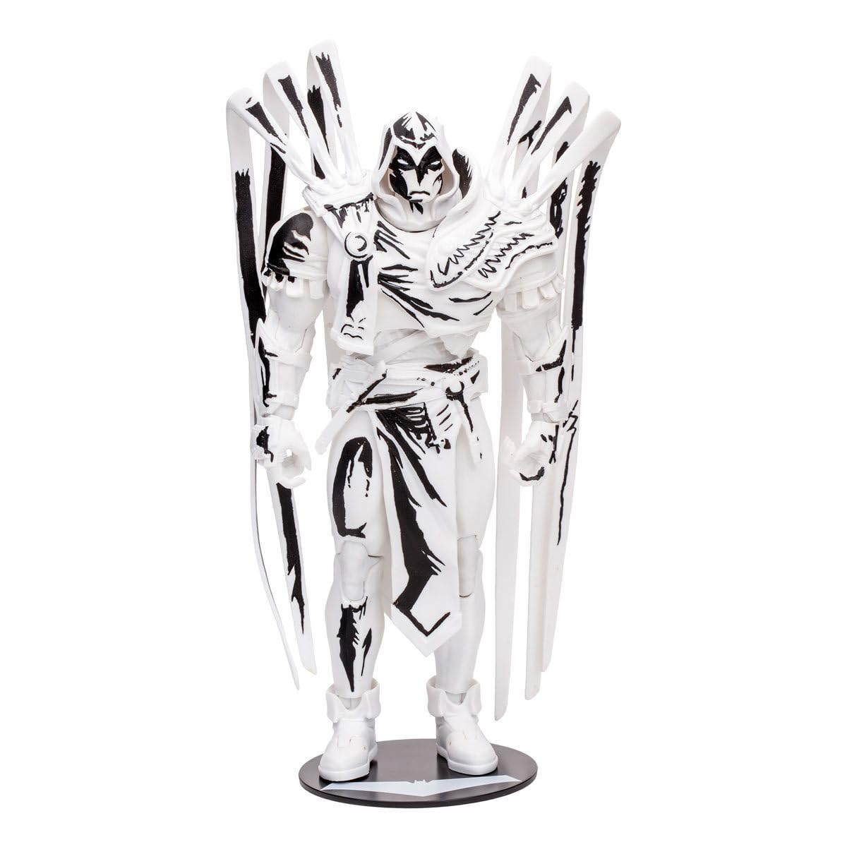 DC Multiverse Azrael Curse of The White Knight Sketch Gold Label 7-Inch Action Figure - Entertainment Earth Exclusive