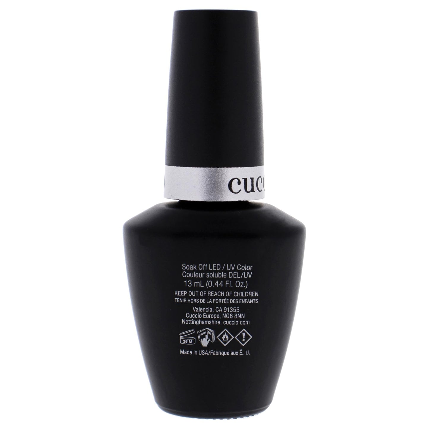 Cuccio Colour Veneer Nail Polish - Triple Pigmentation Technology - Polish Free Soak Off Gel - For Manicures And Pedicures - Full Coverage - Long