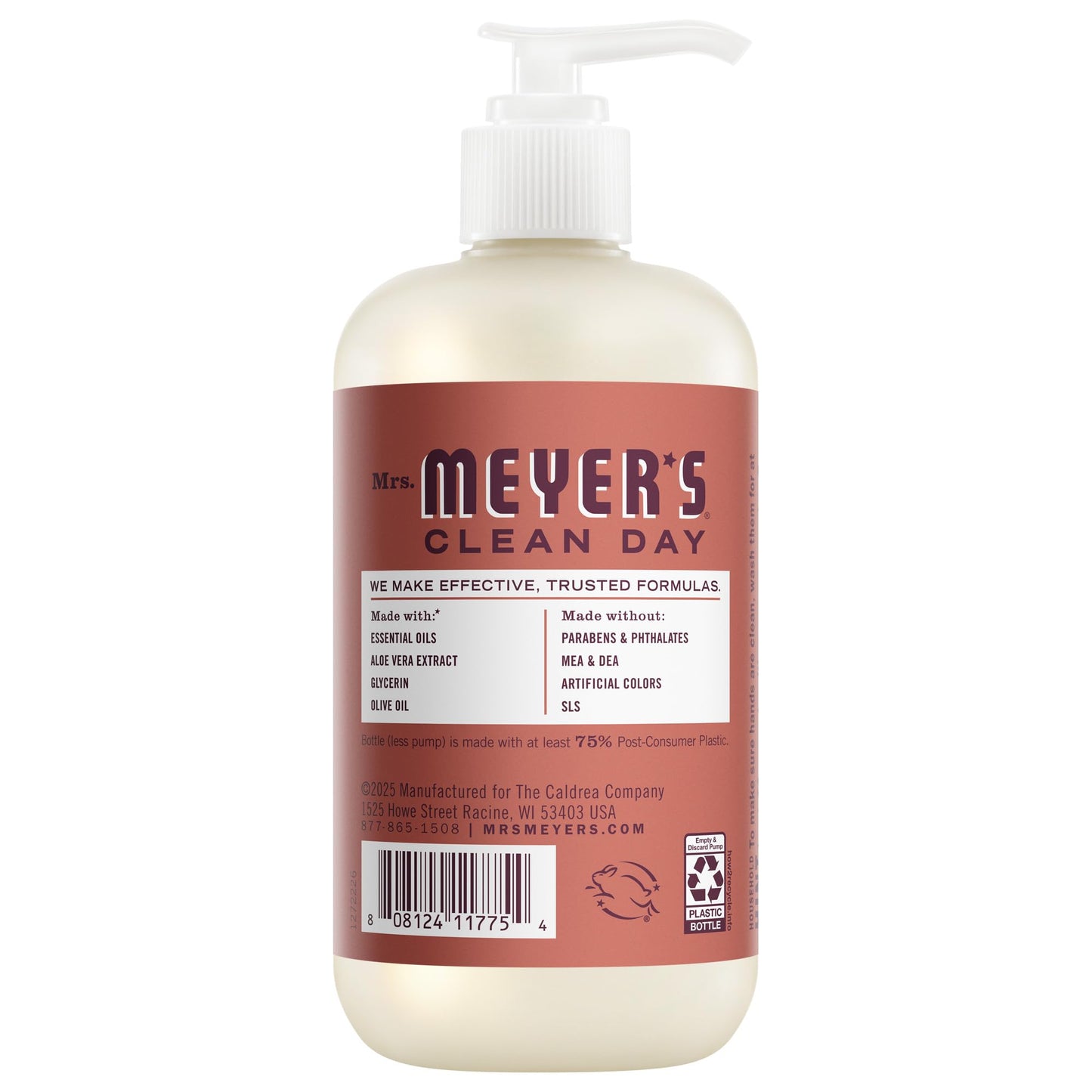 Mrs. MEYER'S CLEAN DAY Hand Soap Variation 12.5 Fl Oz (Pack of 3)