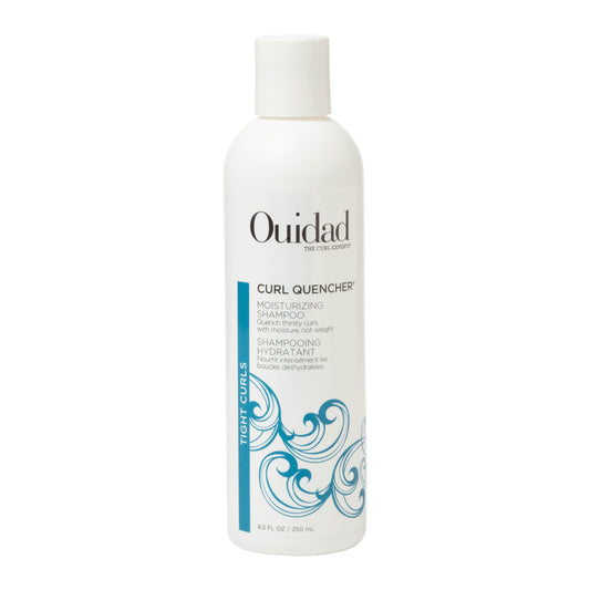 Ouidad Curl Quencher Moisturizing Shampoo - 8.5 fl oz, Nourished & Hydrated Curls, Vegan & Color Safe Shampoo with Chamomile & Vitamin A & E,