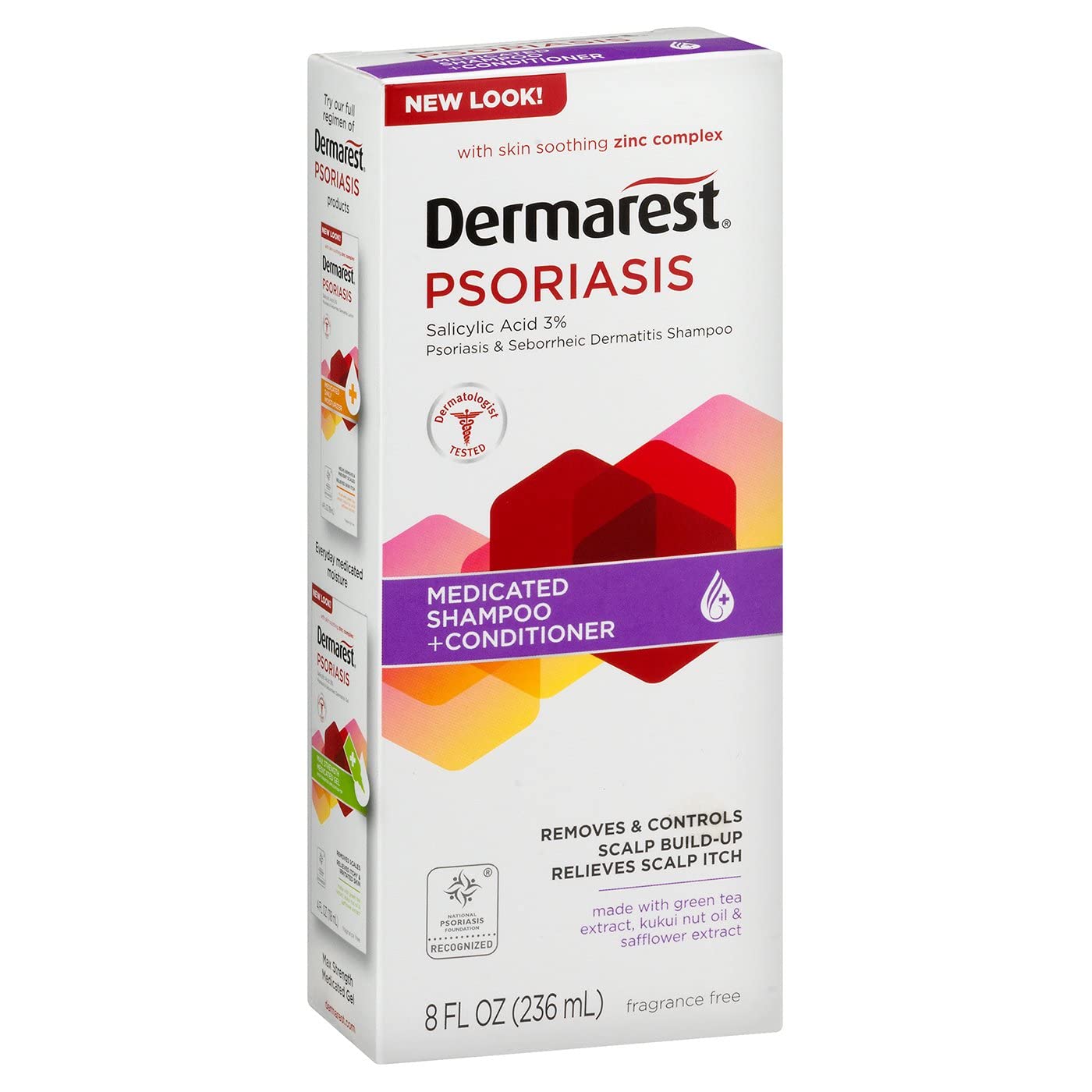 Dermarest Psoriasis Medicated Shampoo plus Conditioner | 8-Ounces | 1-Unit Beauty & Personal Care Dermarest