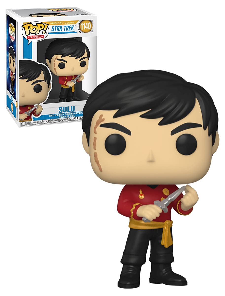 Funko Pop! Star Trek: The Original Series - Mirror Mirror Sulu Vinyl Figure (Includes Compatible Pop Box Protector Case)