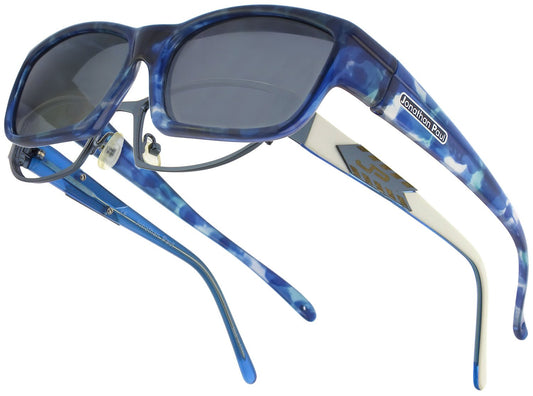 Coolaroo JP Fitovers - Blue Blast - Grey Lens (CL001)