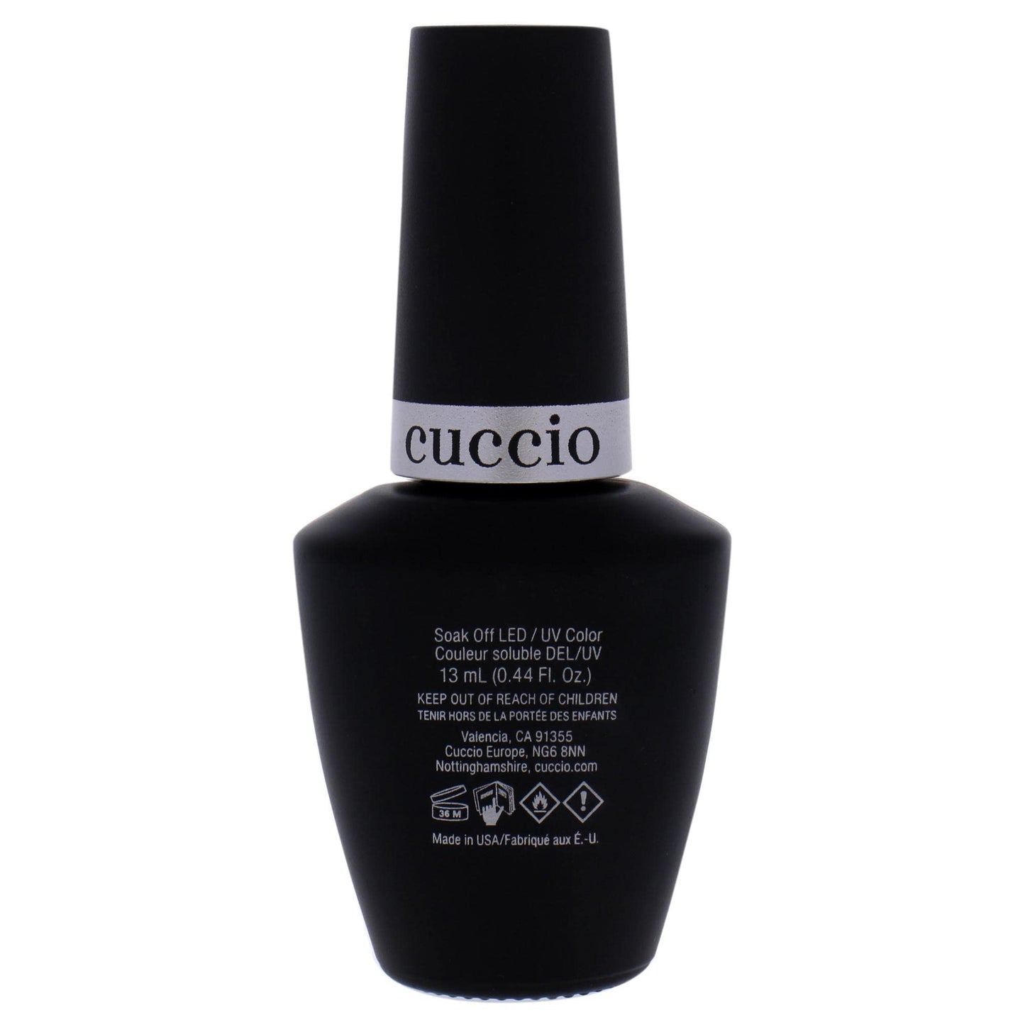 Cuccio Colour Veneer Nail Polish - Triple Pigmentation Technology - Polish Free Soak Off Gel - For Manicures And Pedicures - Full Coverage - Long