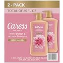 Caress Daily Silk Hydrating Body Wash, Peach & Orange Blossom, 30 Fl Oz (2 Pk)