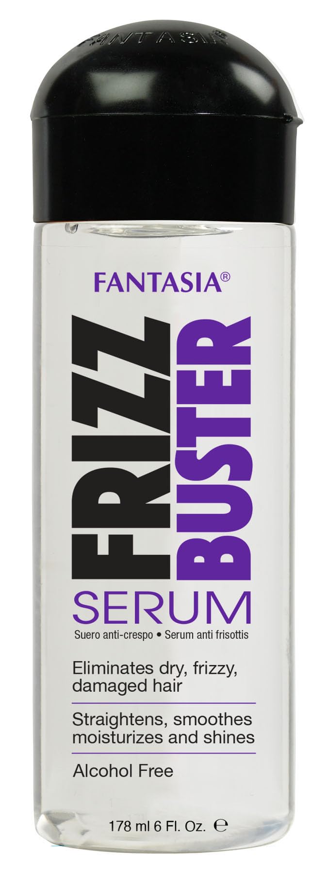 Fantasia Serum Frizz Buster 6 Ounce Bonus (177ml) (6 Pack)