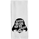Hand Bathroom Towels Floursack Tea Towels Funny Gifts Dish Towels Dishcolths Together We Can Rule The Galagxy 14x 30 Inch(35x75cm) Color: Together We…