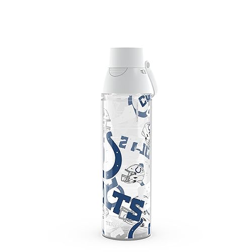 Tervis Venture Lite NFL Indianapolis Colts - All Over Made in USA Double Walled Insulated Tumbler Travel Cup Keeps Drinks Cold & Hot, 24oz Water