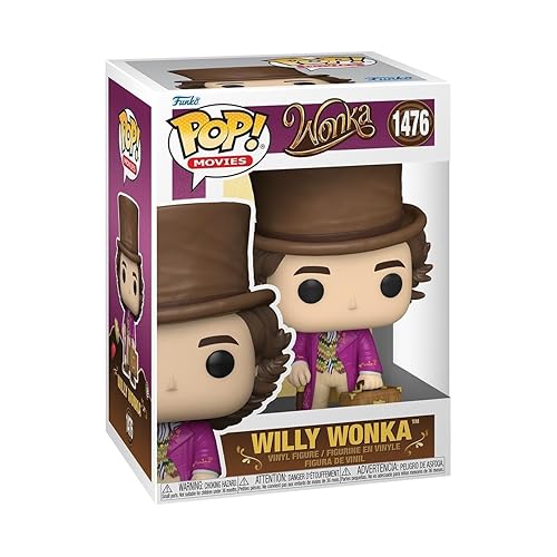Funko POP! Movies: Wonka - Willy Wonka - Collectable Vinyl Figure - Gift Idea - Official Merchandise - for Kids & Adults - Movies Fans - Model Figure…