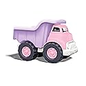 Green Toys Dump Truck in Pink Color - BPA Free, Phthalates Free Play Toys for Improving Gross Motor, Fine Motor Skills. Play Vehicles