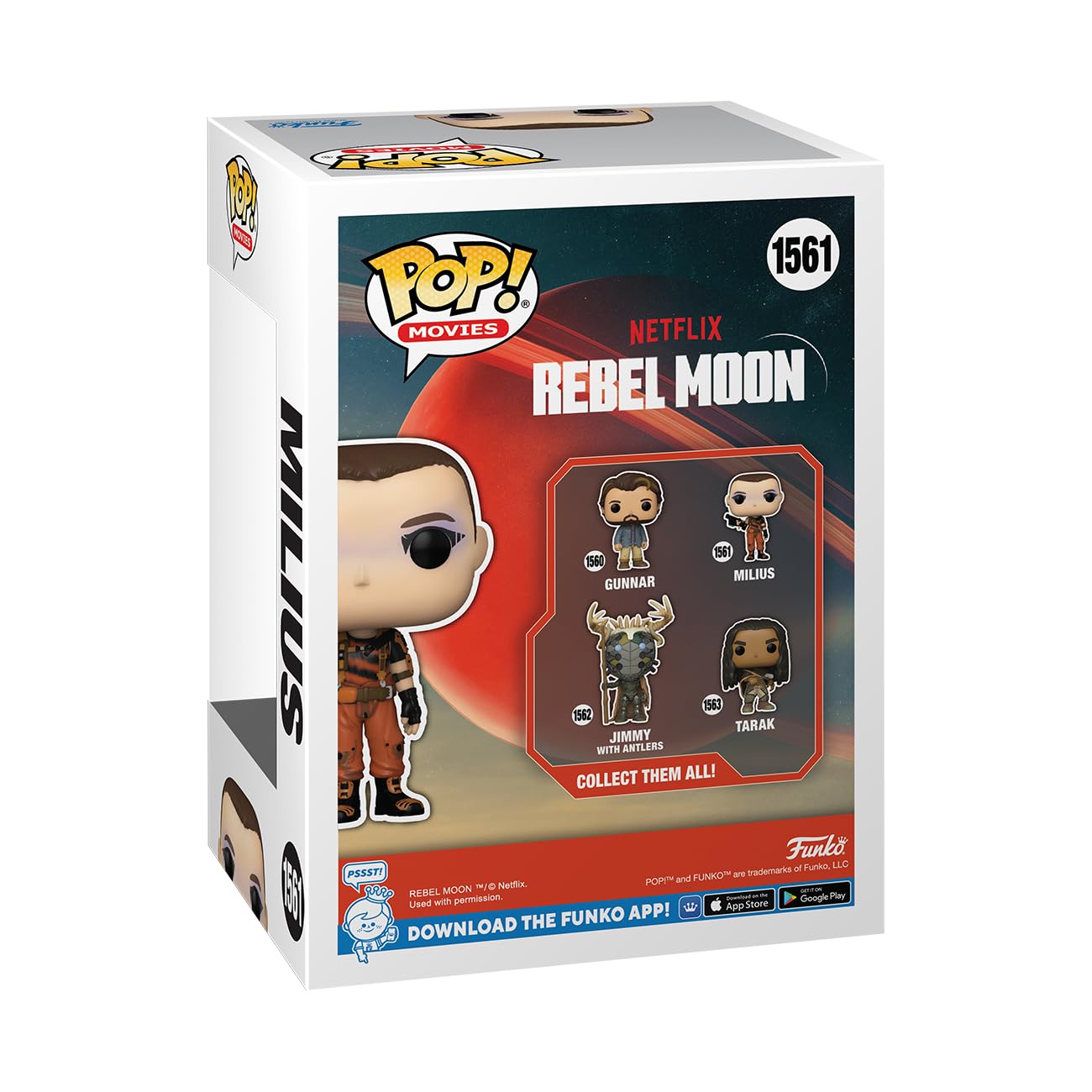 Funko POP! Movies: Rebel Moon - Collectable Vinyl Figure - Gift Idea - Official Merchandise - for Kids & Adults - Movies Fans - Model Figure…