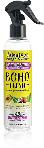 Jamaican Mango & Lime Boho Styles & Trends Braid Fresh - Scalp Mist for Boho Braids Twists and Protective Styles