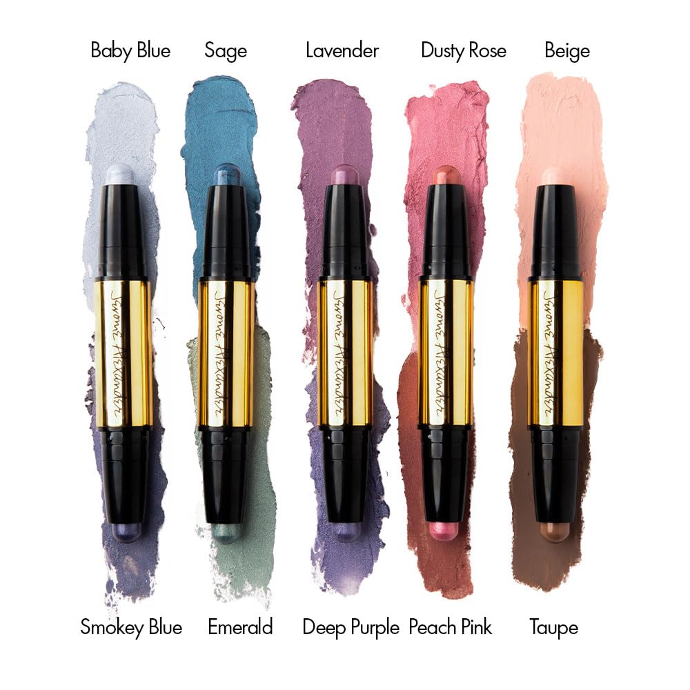 Jerome Alexander - JA Basics Dual-Ended Eyeshadow Stick (Pink Peach/Dusty Pink)