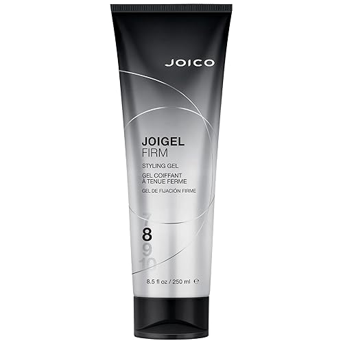 Joico JoiGel Firm Styling Gel | For Most Hair Types | Add Body and Volume | Lock In Moisture & Boost Shine | Thermal Heat & Humidity Protection |