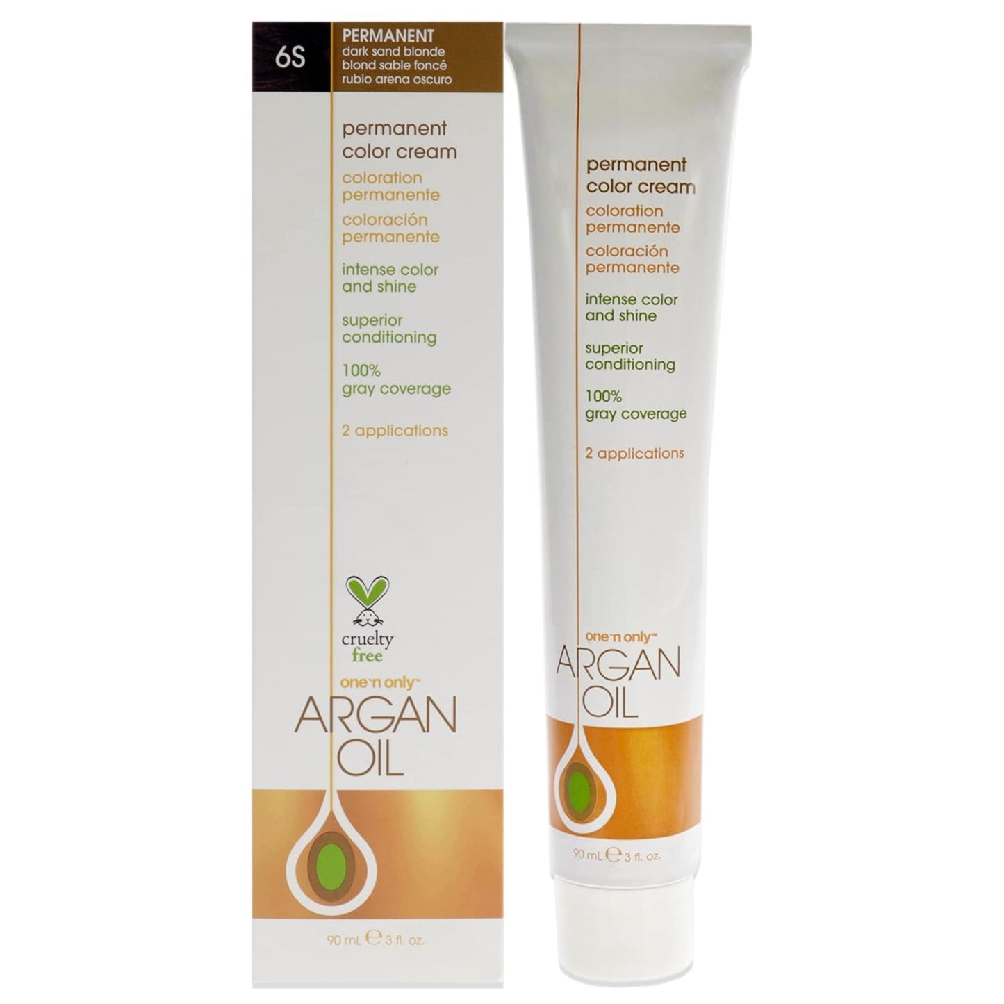 One N' Only Permanent Hair Color - Permanent Hair Dye Made with Argan Oil - Delivers Rich, Accurate Tones with Gray Coverage - Improves Moisture