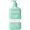 Hempz Body Lotion - Cucumber & Aloe Herbal Limited Edition Daily Moisturizing Cream, Shea Butter, Aloe, Cucumber Extract Body Moisturizer - Skin Care