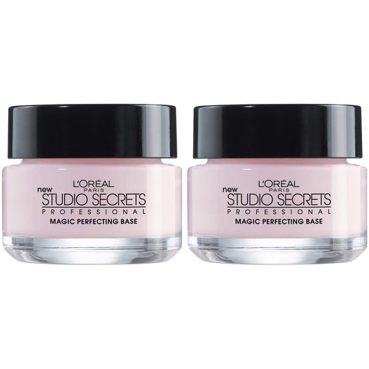 L'Oreal Paris Magic Perfecting Base Face Primer, Instantly Smoothes Lines, Mattifies Skin and Hides Pores, Suitable for All Skin Types, 2 Count Beauty & Personal Care L'Oreal Paris