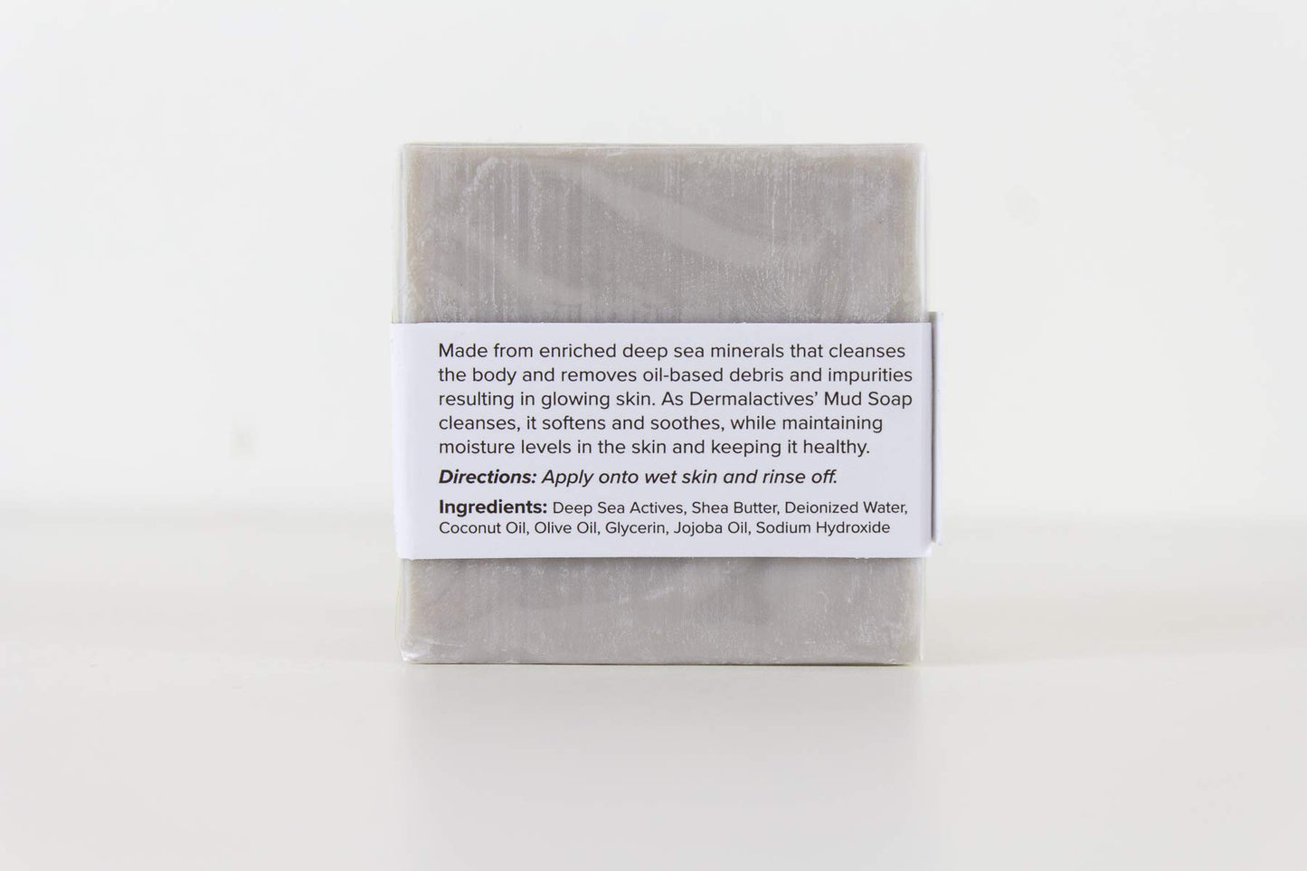 Dermalactives Enriched Dead Sea Minerals Bar Mud Soap - Cleanses The Body and Removes Oil-Based Debris and Impurities Beauty & Personal Care Dermalactives