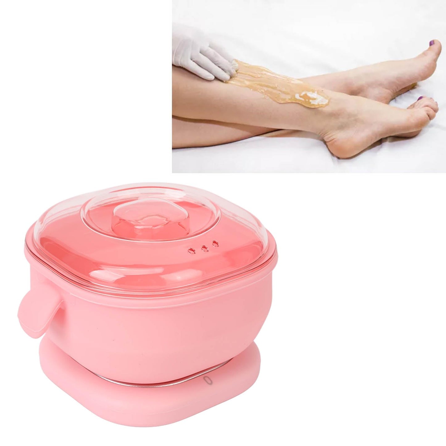 Dioche Wax Heater for Hair Removal, Electric Hot Wax Warmer Machine, 400ml Silicone Pot Liner Wax Heater, 100W US Plug 110?120V () Beauty and Personal Care Dioche