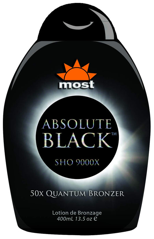 2010 Most Products - Absolute Black 50x Bronzer Tanning Lotion 13.5 oz.