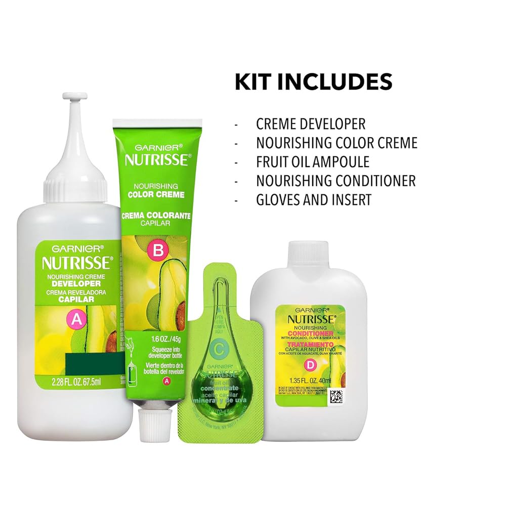 Garnier Nutrisse Nourishing Color Creme, Light Natural Blonde [90] 1 ea (Pack of 2)