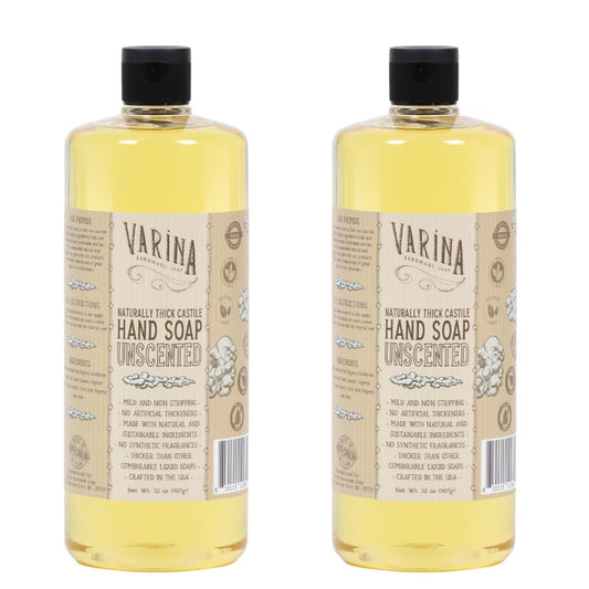 Varina Liquid Organic Castile Soap Unscented - 32oz Beauty & Personal Care Varina