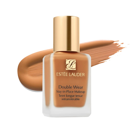 Estée Lauder Double Wear Stay-in-Place 24-Hour Long-Wear Matte Foundation Makeup | Original Formula 1 Fl Oz, 4W1 Honey Bronze