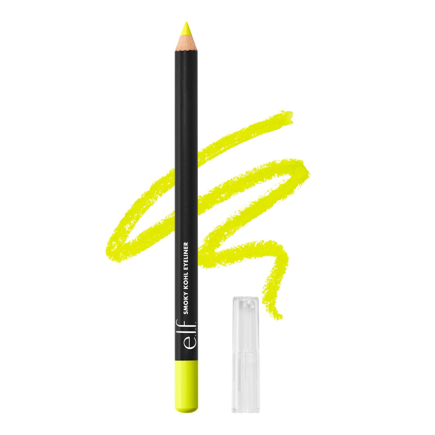 e.l.f. Smoky Kohl Eyeliner, Eye Pencil For Creating Long-Lasting, Bold, High-Pigmented Makeup Looks, Vegan & Cruelty-Free, Limelight