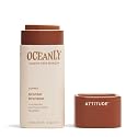 ATTITUDE Oceanly Plastic-Free Lightweight Bronzer Stick, Titanium Dioxide-Free, EWG Verified, Vegan & Cruelty-free Makeup, Coffee, 0.3 Ounces