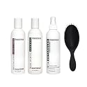 Brandywine 8oz Shampoo, Conditioner, Detangler and Paddle Brush Kit