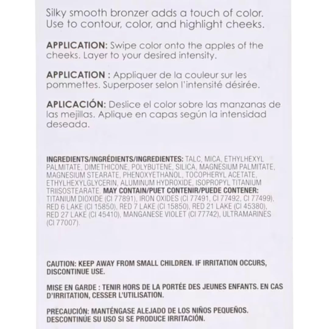L.A Colors Powder Bronzer with Applicator, C62242 bronze, 0.13 Oz