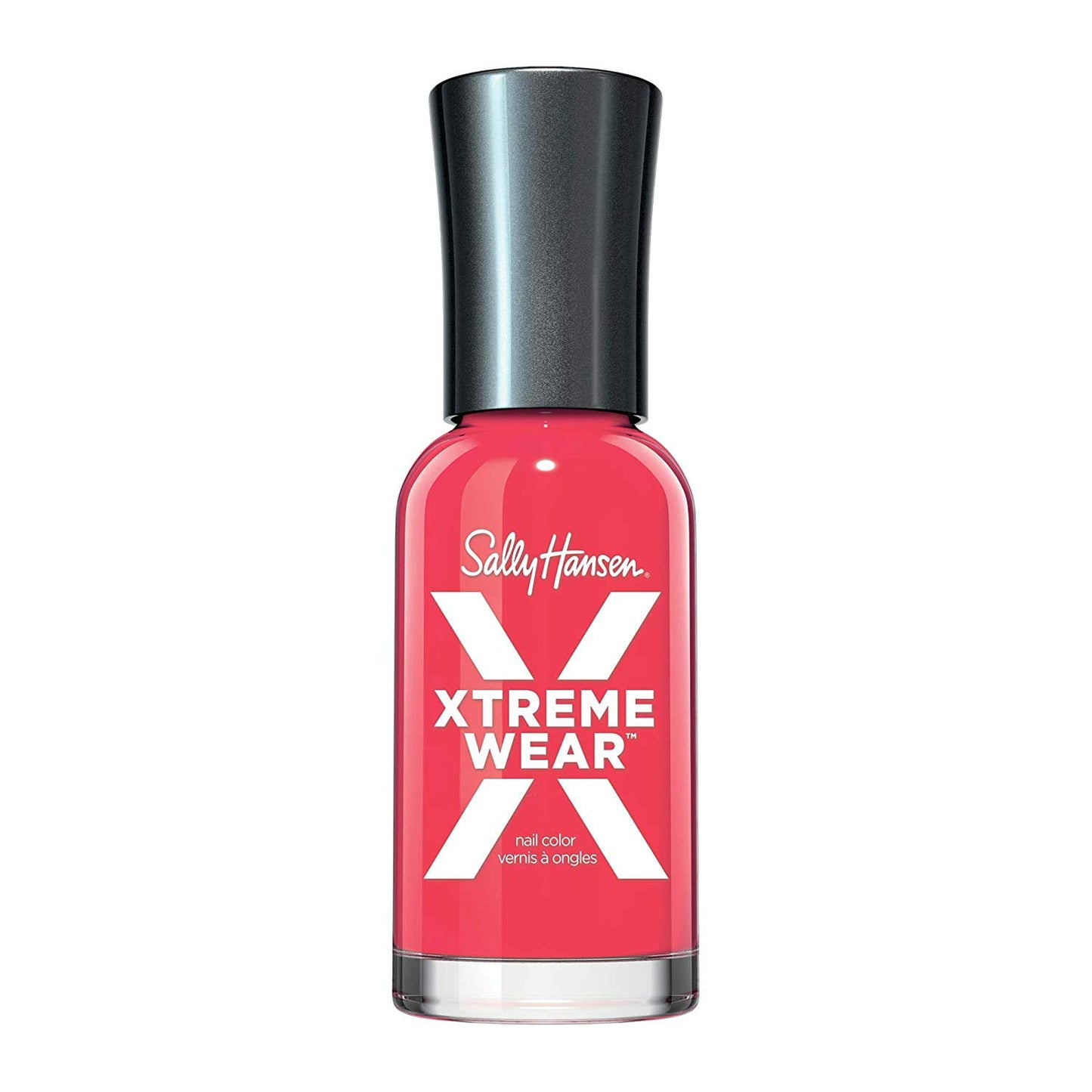 Sally Hansen Hard as Nails Xtreme Wear Nail Color, Rebel Red, 0.4 Fluid Ounce Beauty & Personal Care Sally Hansen