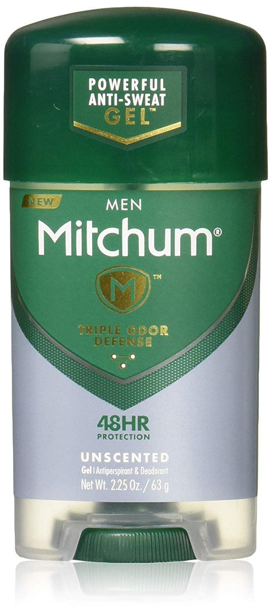 (Pack of 8) Mitchum Power Gel Anti-Perspirant Deodorant Unscented 2.25 oz (*Packaging may vary) Beauty and Personal Care Mitchum
