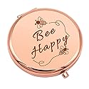 Bee Gift for Women Honey Bee Lover Gifts for Girls Inspirational Gifts Compact Makeup Mirror for Friends Bestie Sister Bee Kind Gifts Travel Makeup