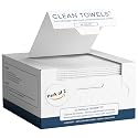Clean Skin Club Clean Towels®, 100% USDA Biobased Face Towel, Disposable Face Towelette, Eczema Association Accepted, Makeup Remover Dry Wipes, Ultra